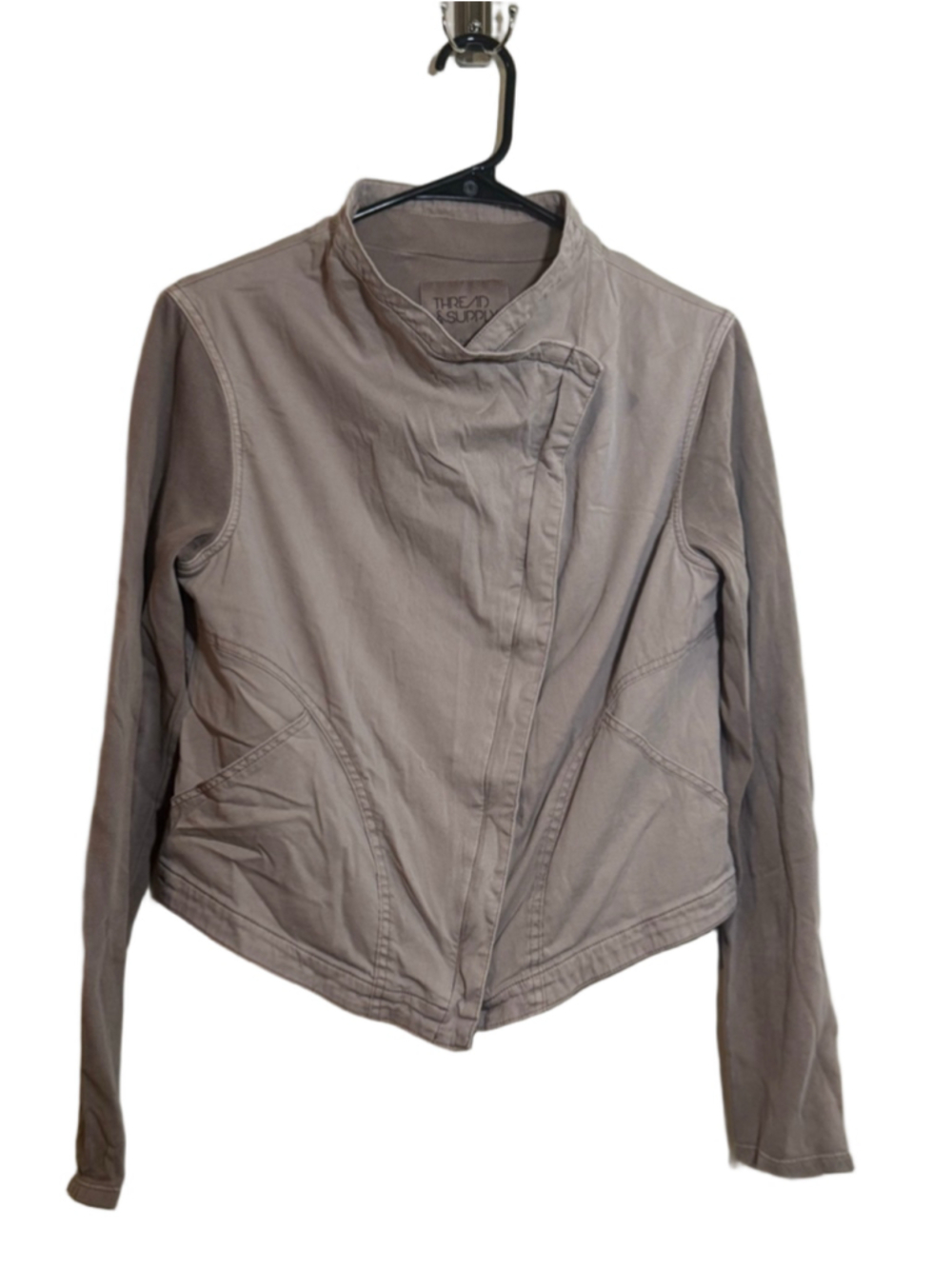 Thread & Supply Taupe Utility Jacket Large